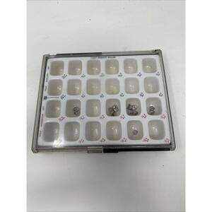 First Primary Dental Molar Mandibular Maxillary Aluminum Temporary Crowns